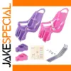 Pink and Purple Doll Bike Seat by Lesio