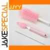 Silicone Baby Bottle Cleaning Set with 3 Brushes
