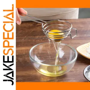 Stainless Steel Egg Separator for Baking