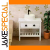 Miniature Dollhouse Sink Cabinet for 1/12 Scale