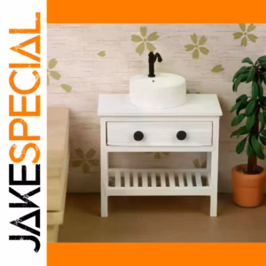 Miniature Dollhouse Sink Cabinet for 1/12 Scale