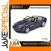 BMW Z8 Alpina 1:64 Scale Diecast Model in Alpine Blue