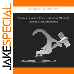 Aluminum Stage Light Hook 150kg Support