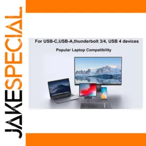 Dual 4K/1080p Monitor Adapter for USB-C & USB 3.0