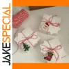 Festive Red and White Christmas Rope 100m