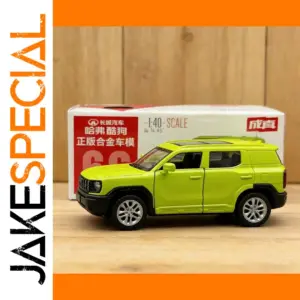 Vibrant Green 1:40 Scale Diecast SUV Model