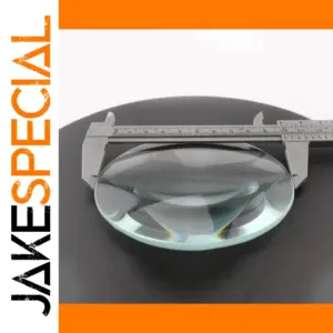 100mm Convex Glass Lens with Double Concave Structure