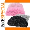 Vibrant Set of 500 Disposable Eyelash Brushes
