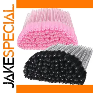 Vibrant Set of 500 Disposable Eyelash Brushes