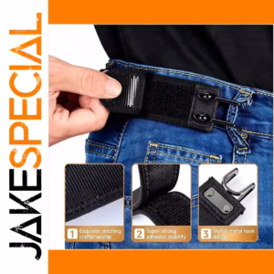 Buckleless Elastic Belt for Men and Women