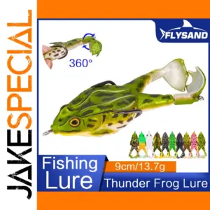 Vibrant Frog Lure for Freshwater & Saltwater