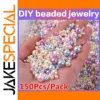 Multicolor Acrylic Spacer Beads Set (150 pcs)