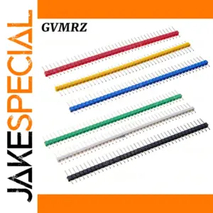 Vibrant 1x40 Pin Header Set for Electronics