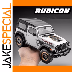 1:18 Scale Diecast Jeep Wrangler Rubicon Model