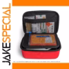 Red and Black Medical Storage Case for BP Monitors