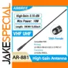 ABBREE AR-881 VHF/UHF SMA-Female Antenna