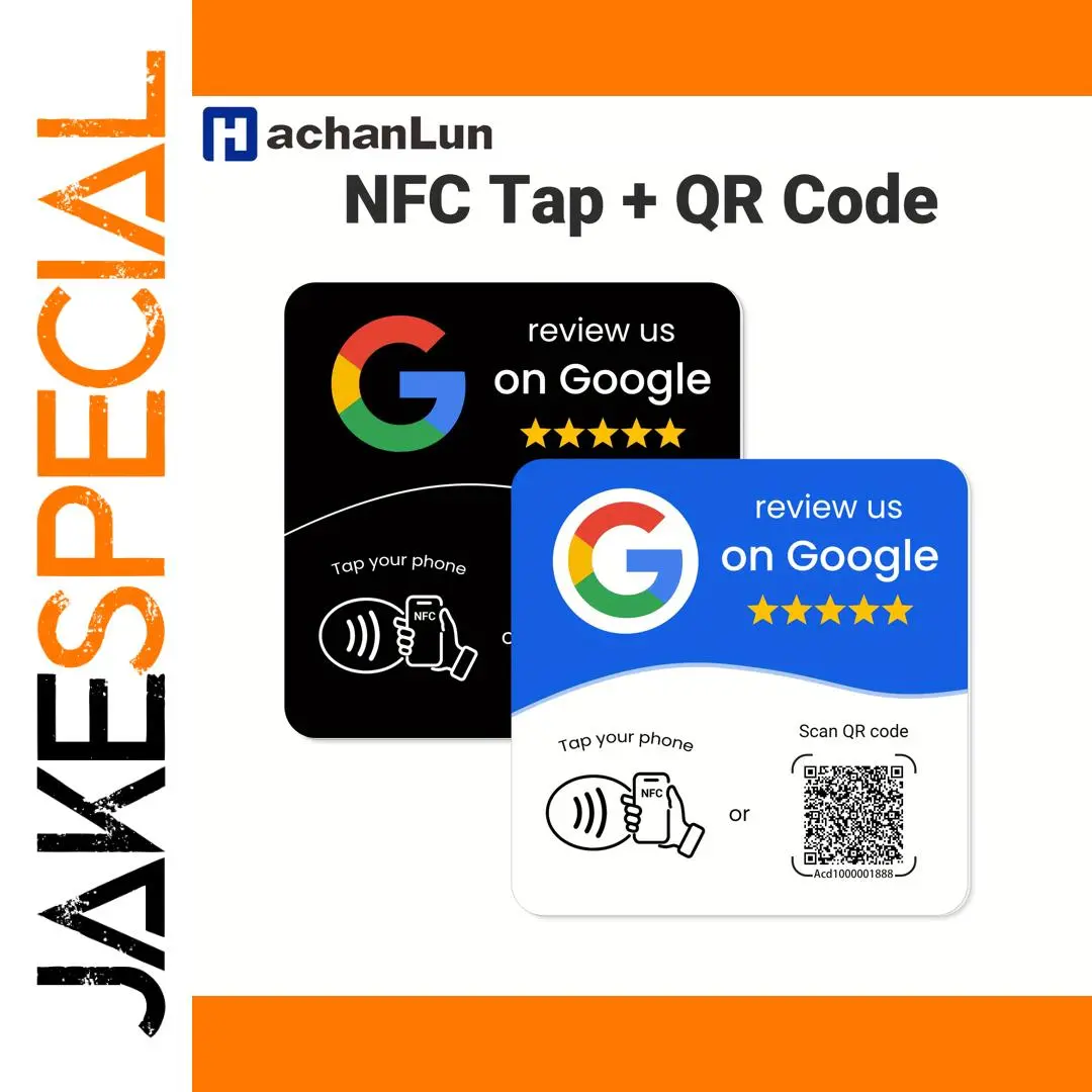 Programmable NFC Card for Google Reviews 1 Programmable NFC Card for Google Reviews