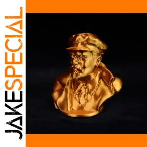 Luxurious Gold Lenin 3D Figurine Collection
