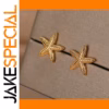 Vintage Summer Starfish Stainless Steel Earrings