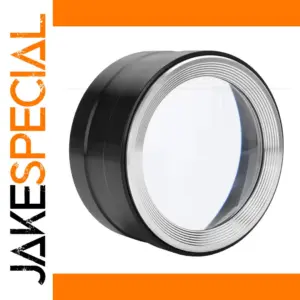 All-Metal Desktop Magnifier 68mm, 5x Zoom