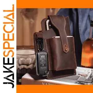 Genuine Cowhide Leather Waist Bag