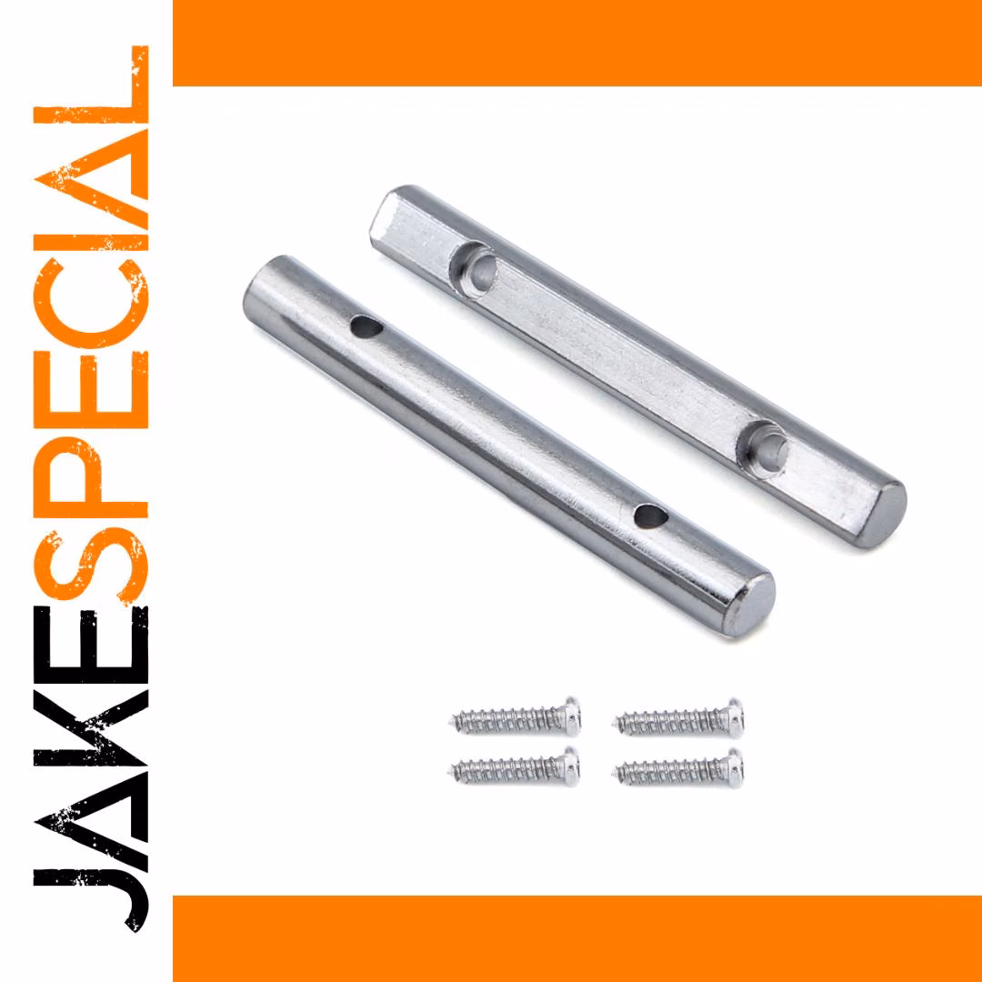 Chrome Guitar String Retainer Tension Bars 48mm 1 Chrome Guitar String Retainer Tension Bars 48mm