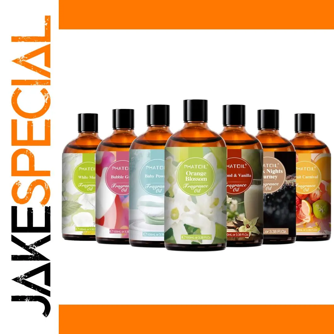 Elegant 100ml Aromatherapy Fragrance Oil Set 1 Elegant 100ml Aromatherapy Fragrance Oil Set