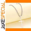 Stainless Steel Cross Pendant Necklace