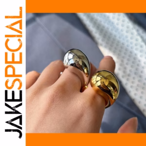 Water Drop Ring for Women in Gold & Silver