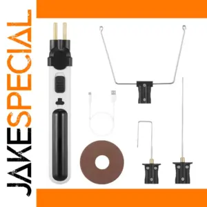 Cordless Foam Cutter Kit with Interchangeable Blades