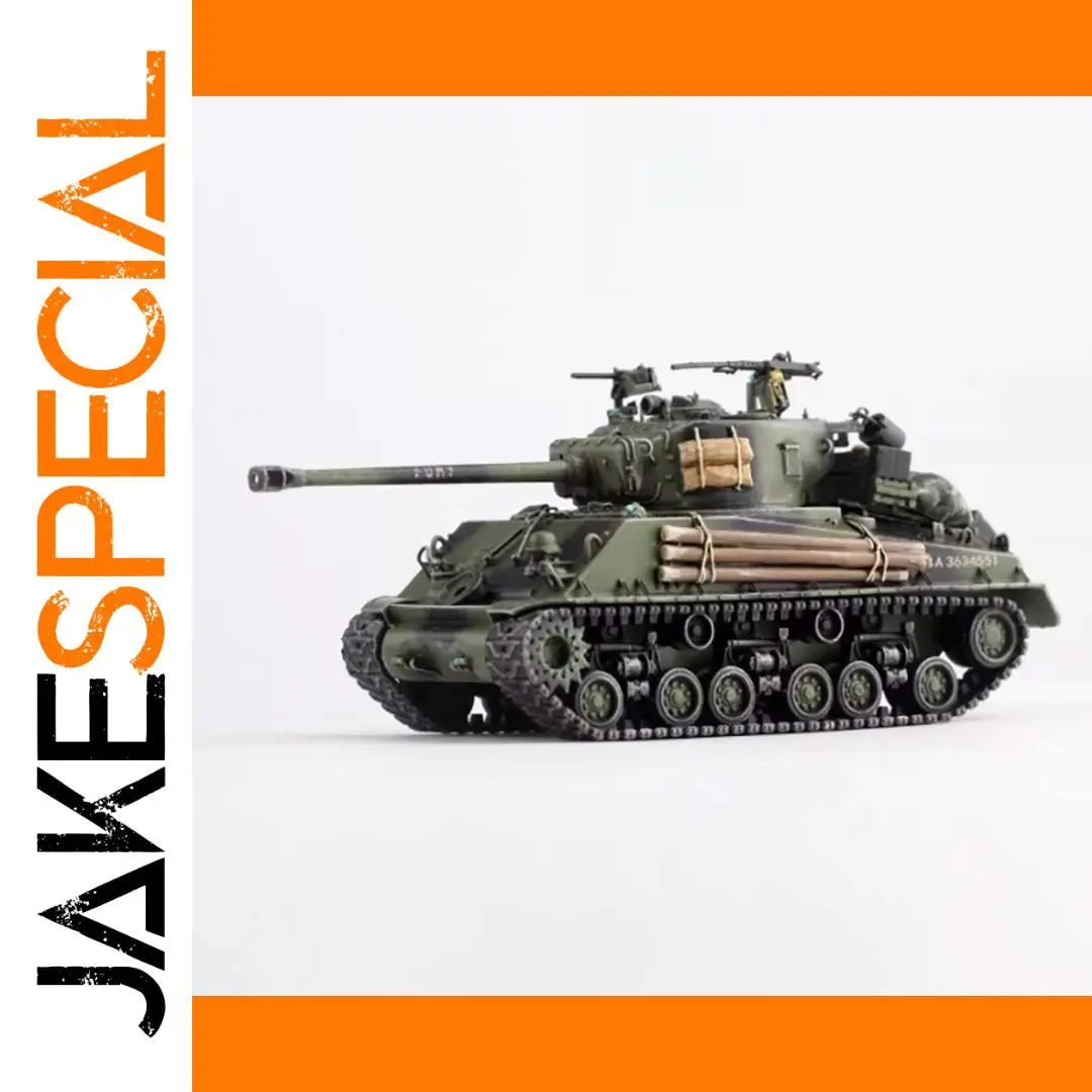 1/72 Scale American M4A3E8 Tank Model 1 1/72 Scale American M4A3E8 Tank Model