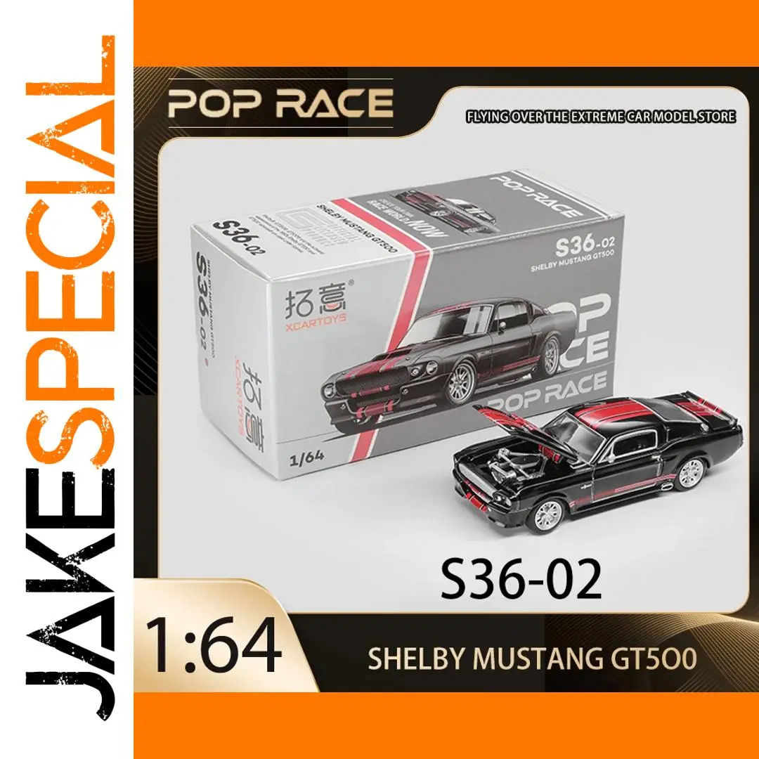 Ford Shelby Mustang GT500 Diecast Model 1:64 Scale 1 Ford Shelby Mustang GT500 Diecast Model 1:64 Scale