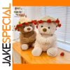 Handcrafted Cute Bear Plush Toy in Beige or Brown