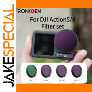 DJI Action4/5Pro ND CPL Filter Set