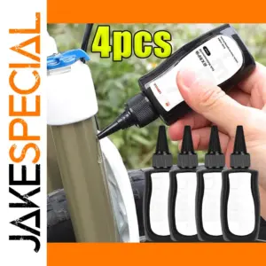 Silicone Oil Set for Bike Shocks (4 Bottles)