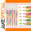 Colorful Glitter Gel Pen Set with 1.2mm Tips