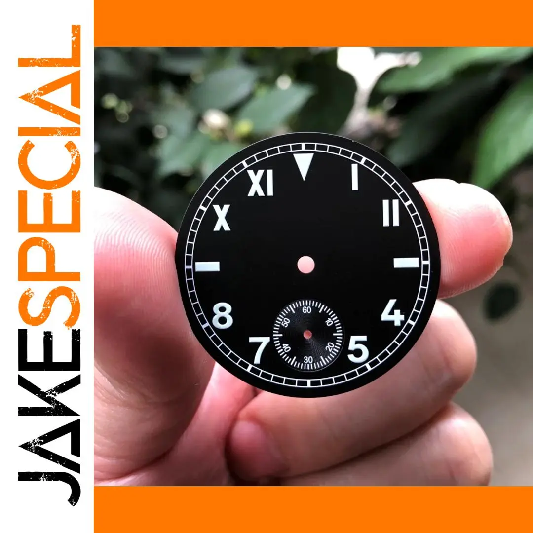 Black and Copper Mechanical Watch Dial 38.8mm for ETA6498/ST3621 1 Black and Copper Mechanical Watch Dial 38.8mm for ETA6498/ST3621