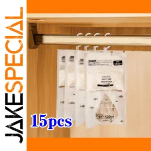 Moisture Absorber Bags for Wardrobes (Set of 5-15)