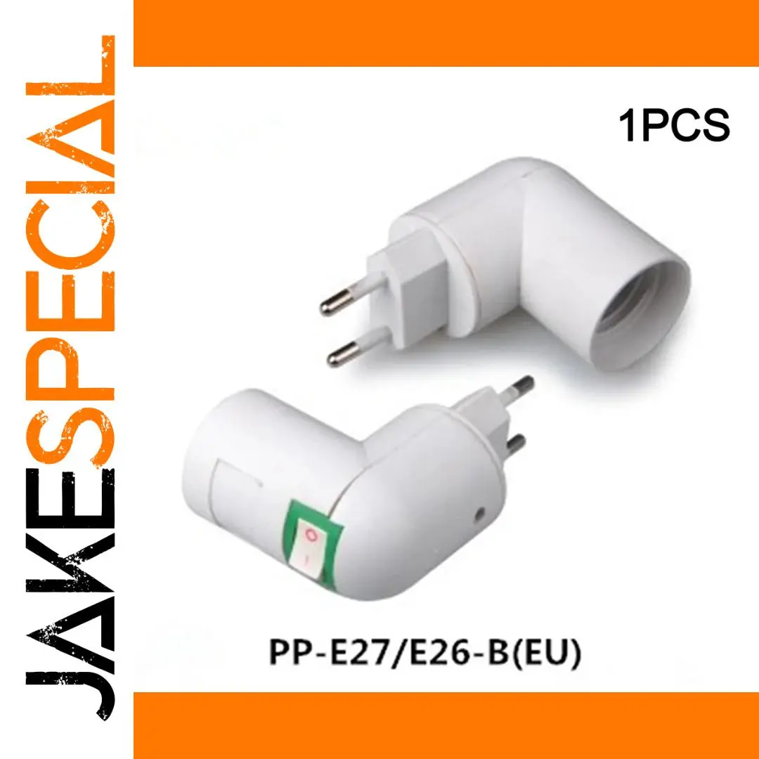 Adjustable E27 Lamp Holder with EU Plug 1 Adjustable E27 Lamp Holder with EU Plug