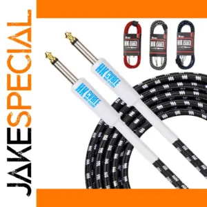 Colorful Braided 6.35mm Audio Cable 3/5m