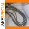 Gray Pearl Necklace for Women