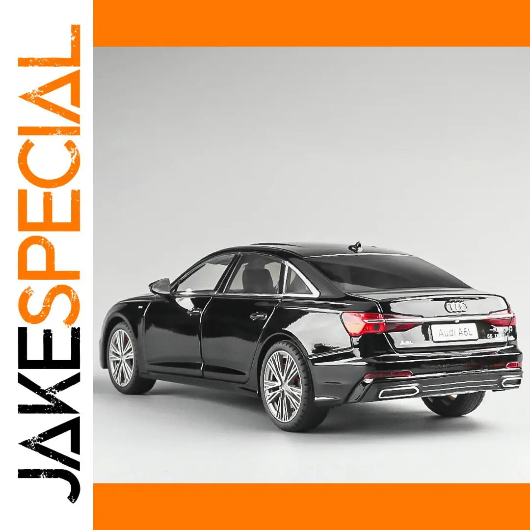 1:18 Black Diecast A6L Model Car 1 1:18 Black Diecast A6L Model Car