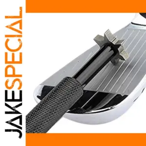 Golf Groove Sharpener Tool in Silver, Black, Blue