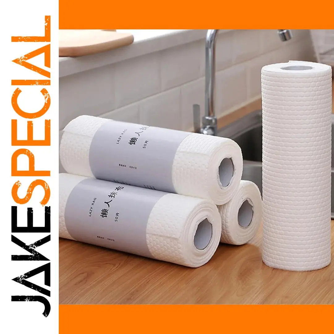 Disposable Microfiber Cleaning Towels (50/100 pcs) 1 Disposable Microfiber Cleaning Towels (50/100 pcs)