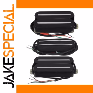 Black Ceramic Humbucker Pickup Set for HSH Guitars