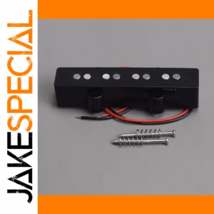 Vintage Black Alnico 5 JB Bass Pickup for 4-String Models