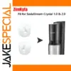 White Replacement Nuts for SodaStream Crystal