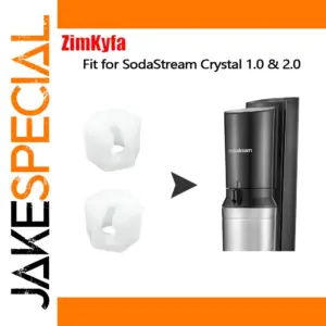 White Replacement Nuts for SodaStream Crystal