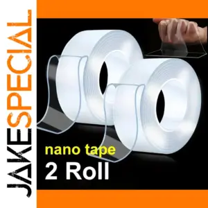 Transparent Nano Double-Sided Tape 1/3/5m