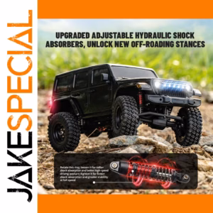 LKCOMO 1:18 Scale Off-Road Vehicle with Hydraulic Suspension